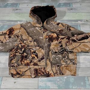 Kids Outfitters Ridge Camo Coat Youth Large sz 12/14